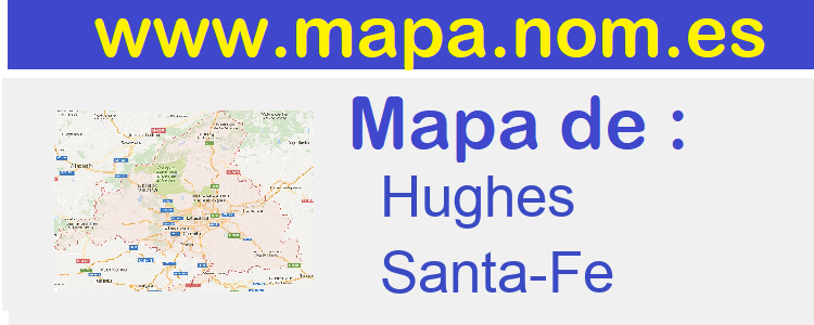 mapa de  Hughes