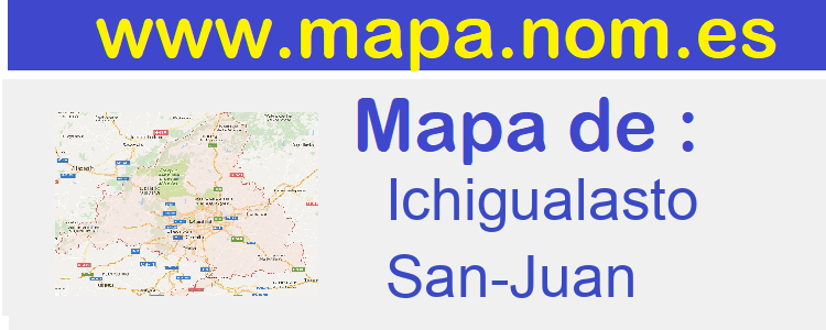 mapa de  Ichigualasto