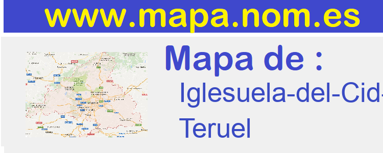 mapa de  Iglesuela-del-Cid-La