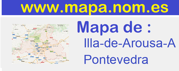 mapa de  Illa-de-Arousa-A