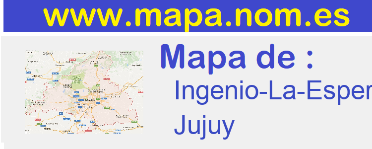 mapa de  Ingenio-La-Esperanza