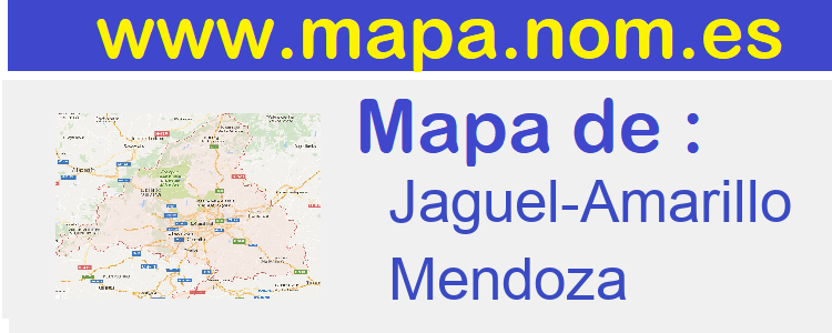 mapa de  Jaguel-Amarillo