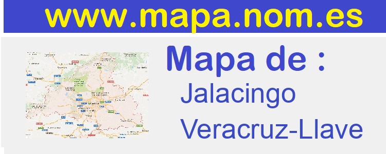 mapa de  Jalacingo