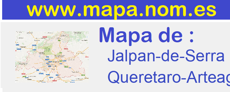 mapa de  Jalpan-de-Serra