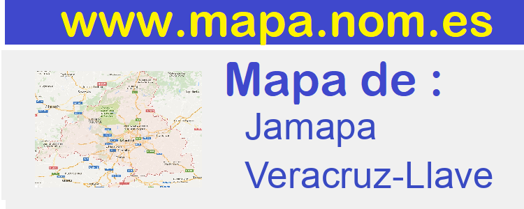 mapa de  Jamapa