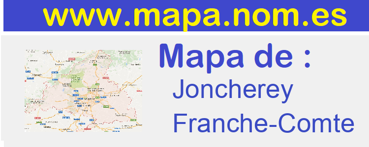 mapa de  Joncherey