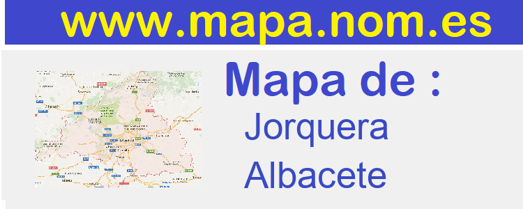 mapa de  Jorquera