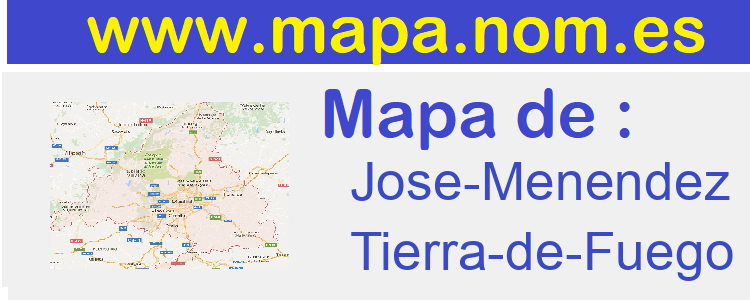 mapa de  Jose-Menendez