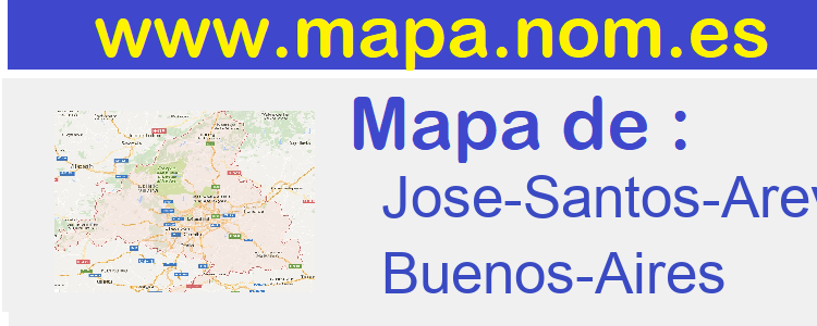 mapa de  Jose-Santos-Arevalo