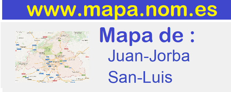 mapa de  Juan-Jorba