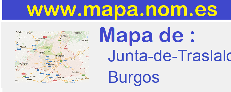 mapa de  Junta-de-Traslaloma