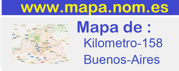 mapa de  Kilometro-158