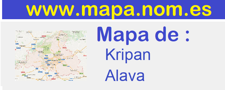 mapa de  Kripan