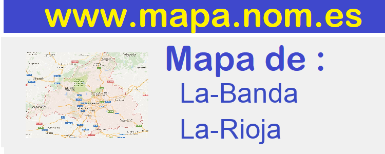 mapa de  La-Banda