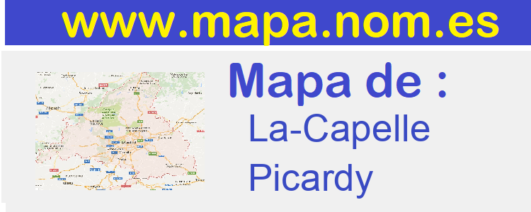mapa de  La-Capelle
