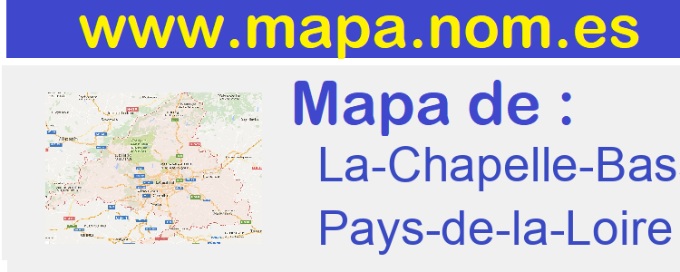 mapa de  La-Chapelle-Basse-Mer