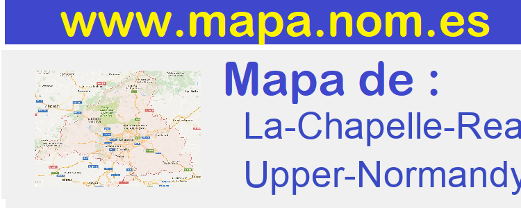 mapa de  La-Chapelle-Reanville