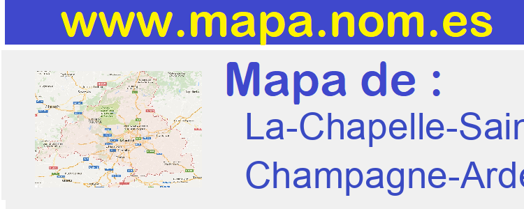 mapa de  La-Chapelle-Saint-Luc