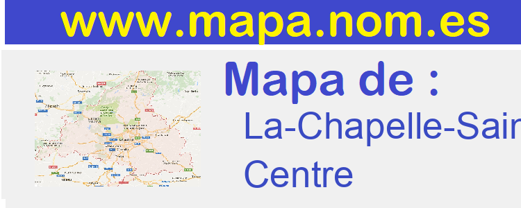 mapa de  La-Chapelle-Saint-Mesmin