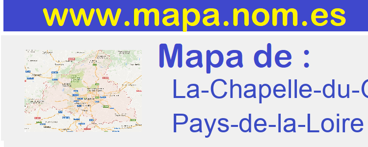 mapa de  La-Chapelle-du-Genet
