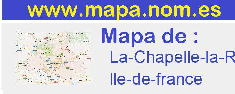 mapa de  La-Chapelle-la-Reine