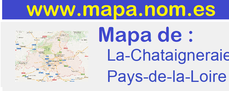 mapa de  La-Chataigneraie