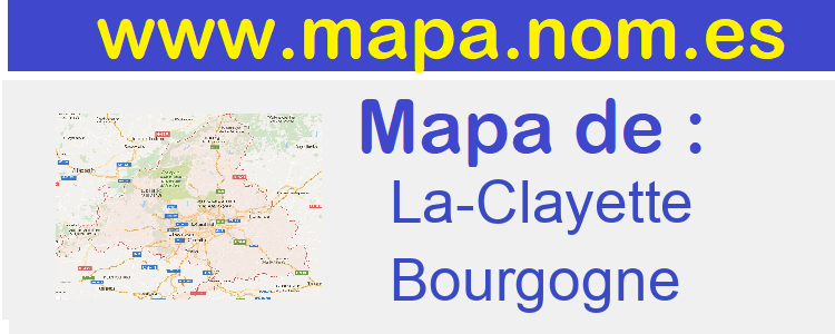mapa de  La-Clayette
