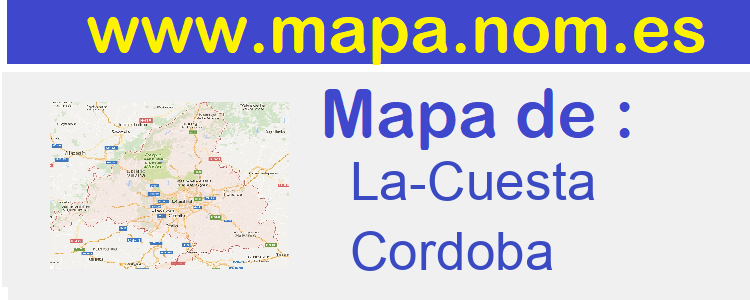 mapa de  La-Cuesta