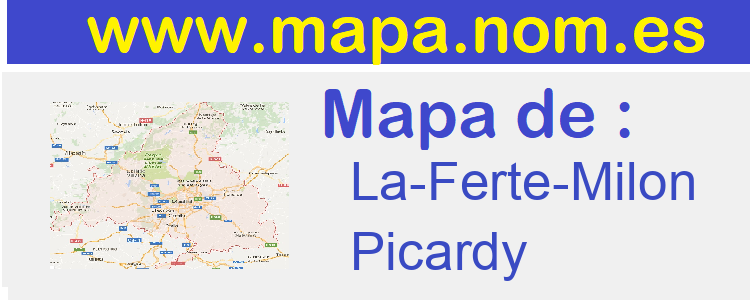 mapa de  La-Ferte-Milon