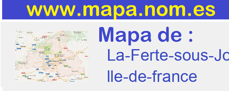 mapa de  La-Ferte-sous-Jouarre