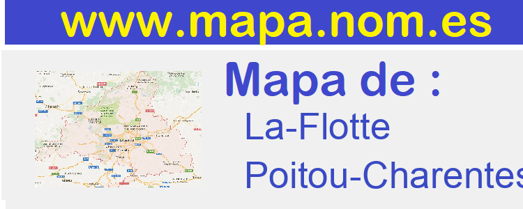 mapa de  La-Flotte