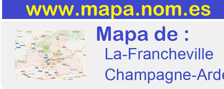 mapa de  La-Francheville