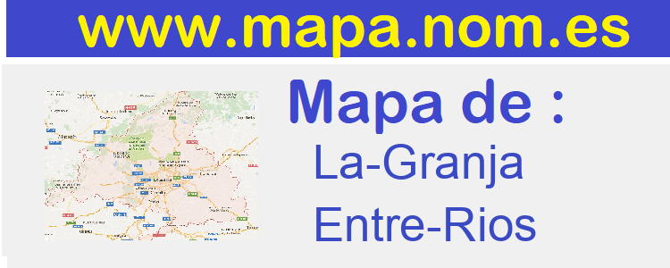 mapa de  La-Granja
