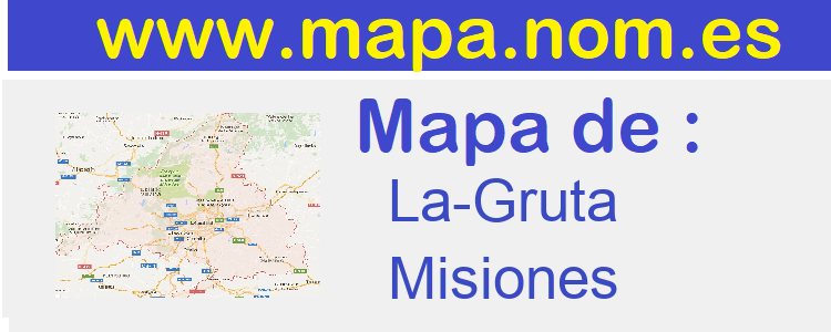 mapa de  La-Gruta