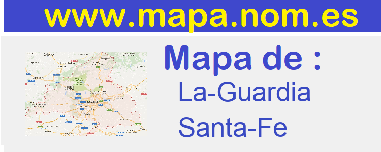 mapa de  La-Guardia