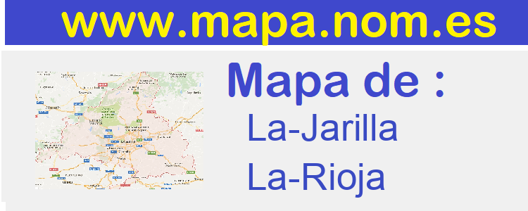 mapa de  La-Jarilla