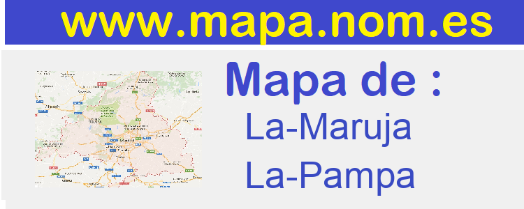 mapa de  La-Maruja