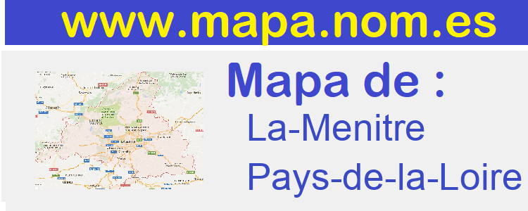 mapa de  La-Menitre