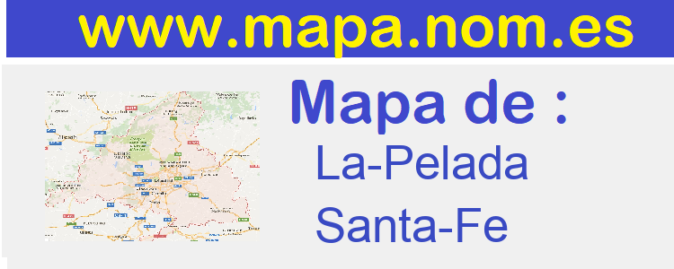 mapa de  La-Pelada