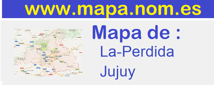 mapa de  La-Perdida