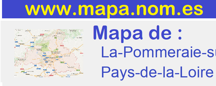 mapa de  La-Pommeraie-sur-Sevre