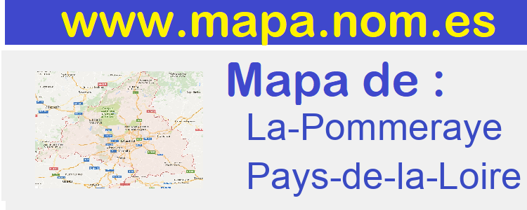 mapa de  La-Pommeraye