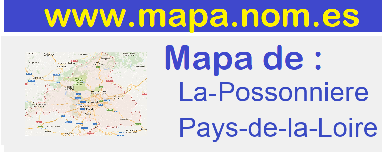 mapa de  La-Possonniere