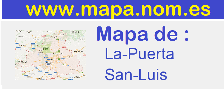 mapa de  La-Puerta