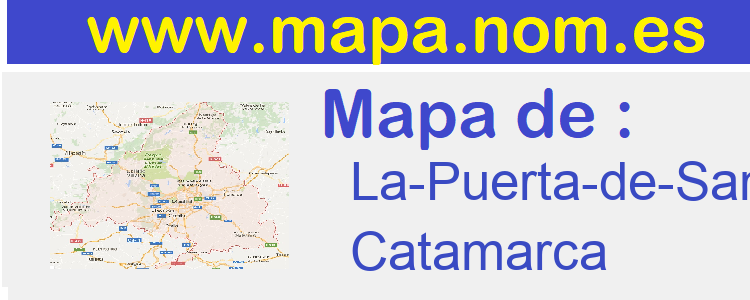 mapa de  La-Puerta-de-San-Jose