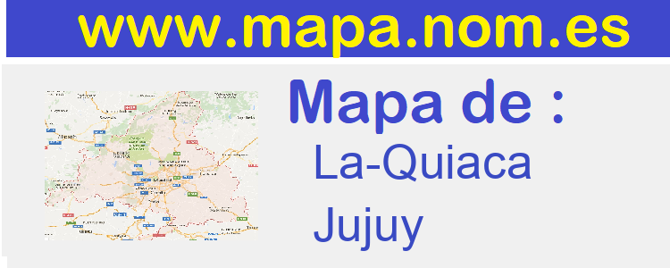 mapa de  La-Quiaca