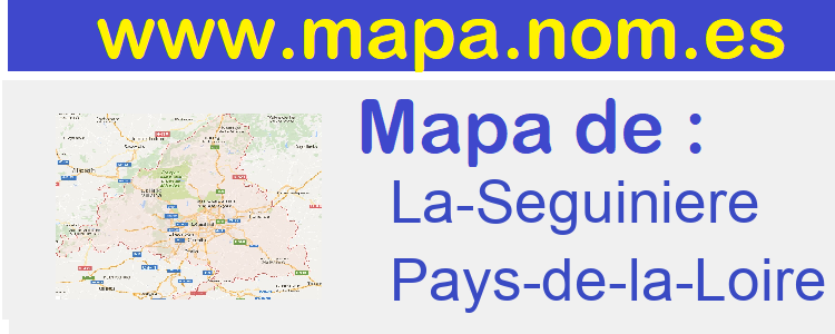 mapa de  La-Seguiniere