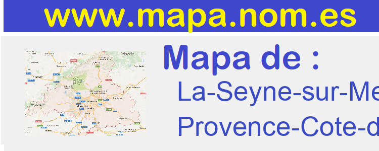 mapa de  La-Seyne-sur-Mer