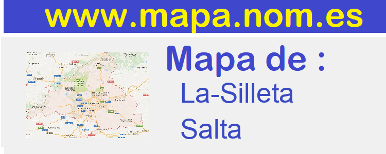mapa de  La-Silleta