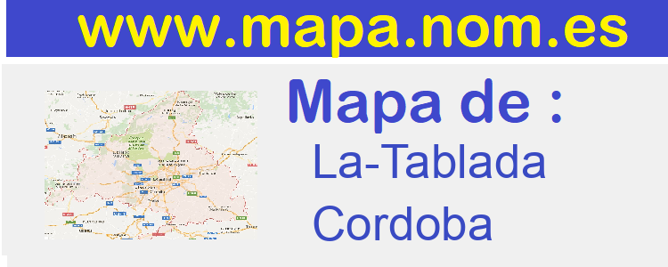 mapa de  La-Tablada